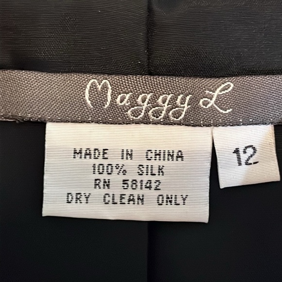 Maggy L Jacket 100% Silk Quilted Button Safari Leopard Cheetah Lined Women’s 12 - Picture 3 of 3